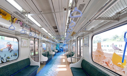 동아티지 | 부산교통공사 바다열차, 여름철 부산을 찾는 관광객에게 특별한 즐거움을 주기 위한 테마열차